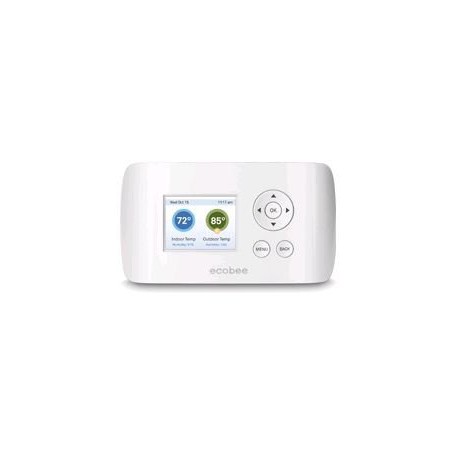 Ecobee Thermostat intelligent Wi-Fi - Smart Si EBSMARTSI01 Programmable 7 jours Ecobee Réparation contrôles et thermostats