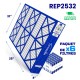 Filtre de remplacement Super Filtration 99% 4" REP2532 - Paquet de 6 Epurair Filtres