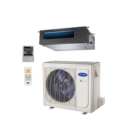 Carrier Heat Pump with ducted indoor unit 38MAQB09---3 Carrier Duct-free systems